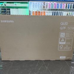 Samsung QLED 50” smart Tv ((Take It Home In Payments/ llévatelo a casa en pagos) 