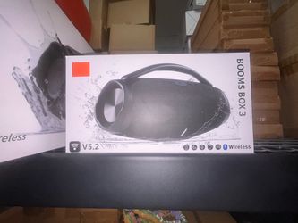 Booms Box 3 Wireless Bluetooth Speaker