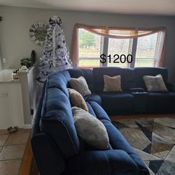 Family Room And Dining Room