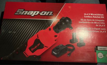 Snap-on 14.4V Cordless Ratchet Kit - BRAND NEW