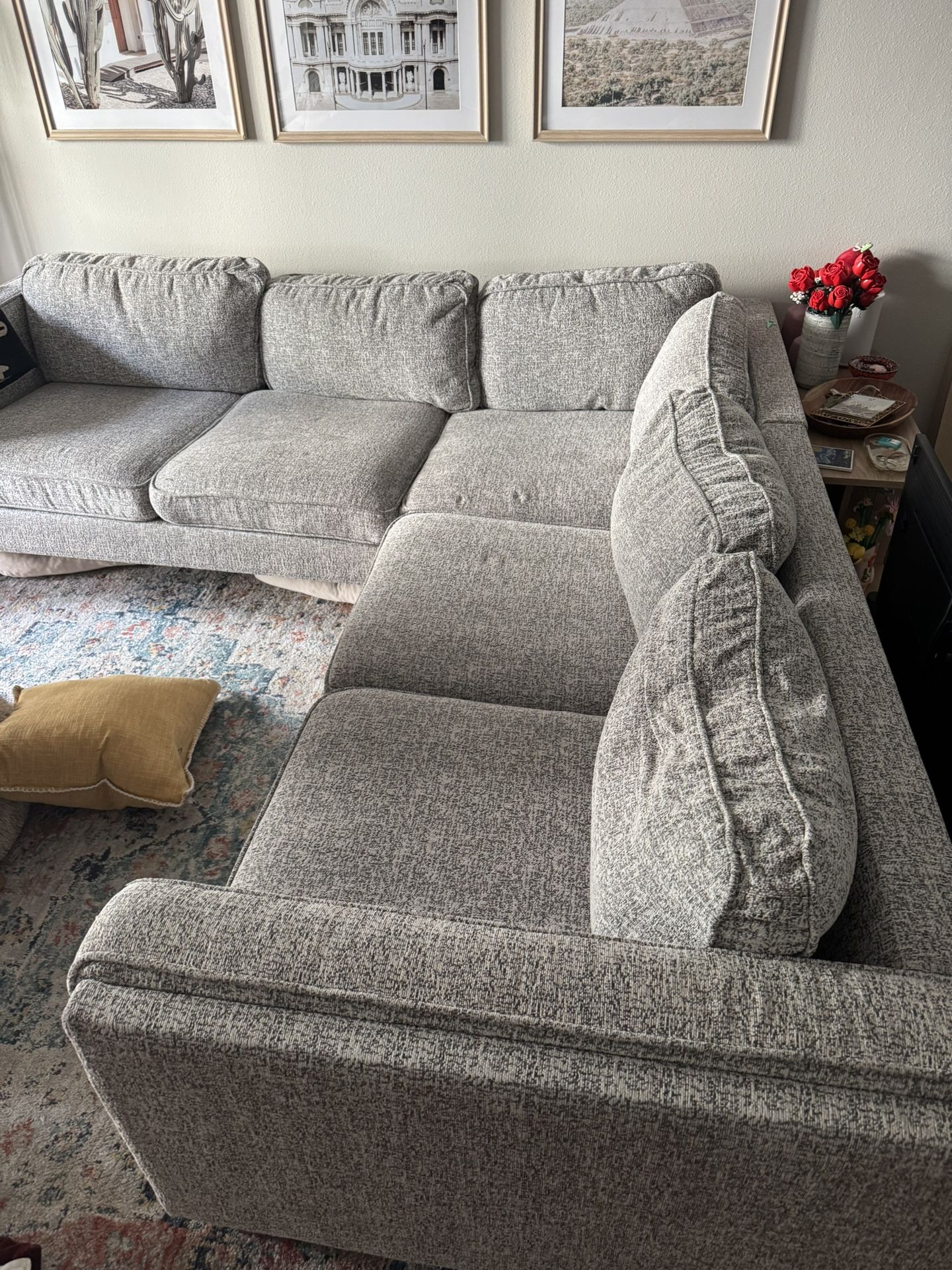Grey Albany Park Corner Sectional