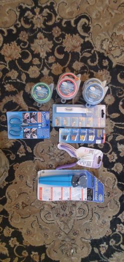Ultimate Jewelry Making & Beading Tool Lot - Beadalon Wire, Knotting Tool, Pear Wire Maker & Plier Set (New/In Packaging)