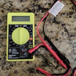 Digital Multimeter – Voltage, Current & Continuity Tester