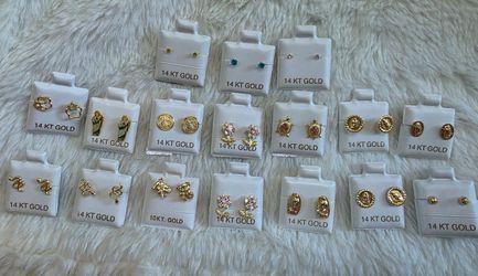 Broqueles de 14KT