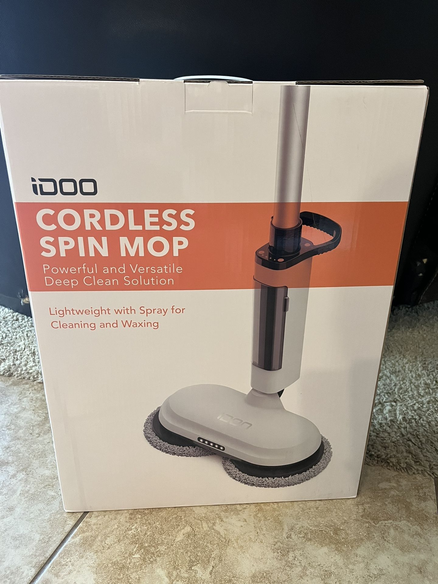 Cordless Spin Mop