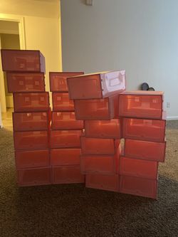 Women Stackable Shoe Boxes