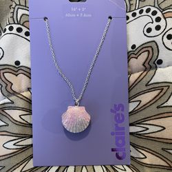 Claire’s Shell Locket Necklace $5