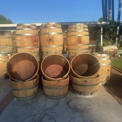 High Quality Wine Barrel Planters For Sale 