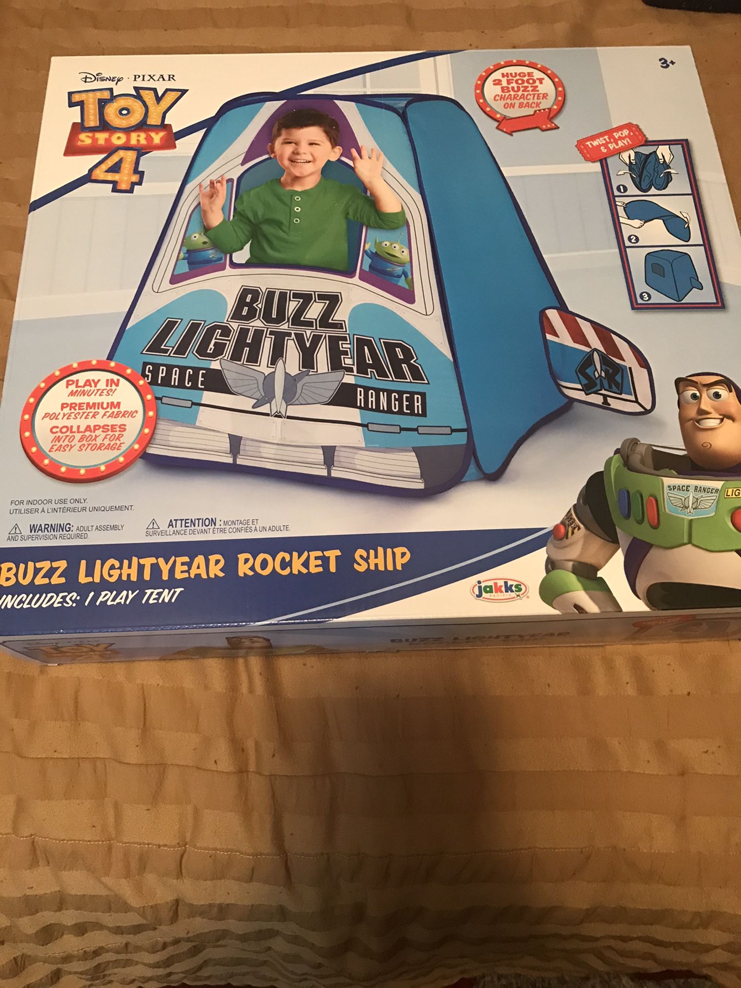 Buzz Lightyear Rocket Ship Play Tent