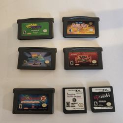 Nintendo DS Games & Game Boy Advanced  All Tested&Working  (Bundle Price)Available Today 