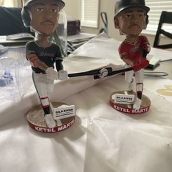 Arizona Diamondbacks Kettle Marte Bobbleheads / Right Handed  And Left Handed Bobbleheads
