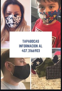 Tapabocas reusable con filtro
