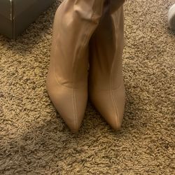 Nude Boot Heel