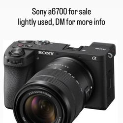 Sony a6700