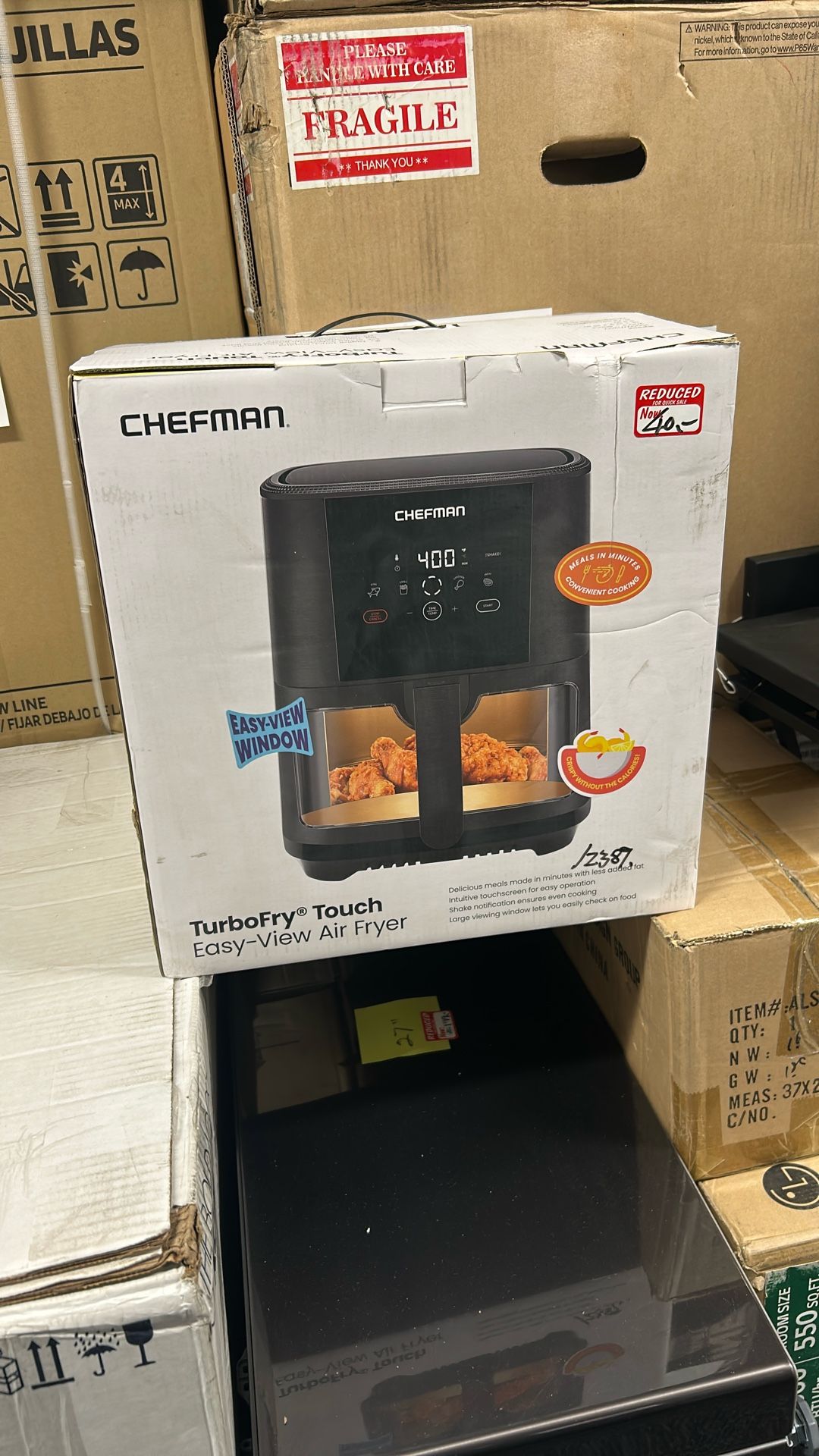 Chefman 5Q Air Fryer - Turbofry Touch