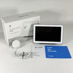 Google Home Hub 1st Gen Charcoal 7" Smart Touchscreen Display - GA00515-US