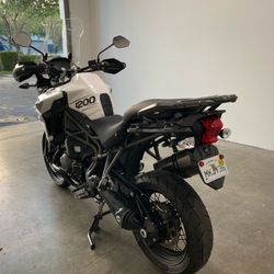Triumph Tiger White 