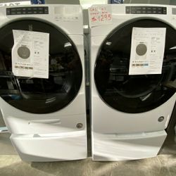 Virtual Appointment Available Open Box Front Loading Washer & DryerSet