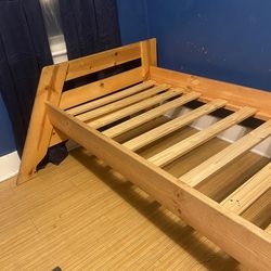 Solid Wood Twin Bed Frame