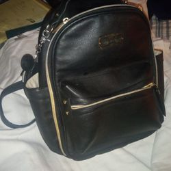 Itzy Ritzy Leather Diaper Bag