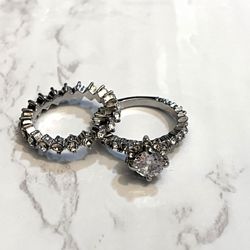 New Women’s Engagement And Wedding Rings Size 6 Promise Rings Or Fun Rings 