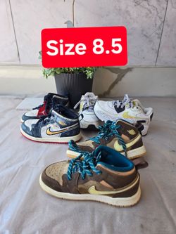 Toddler Boy 8.5 (3 Nike Pairs)