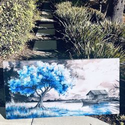 Brand New Extremely Gorgeous 20” By 40”  Wall Art