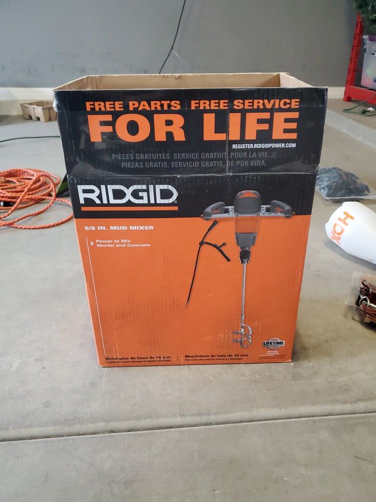 Ridged 5/8in. Mud Mixer 