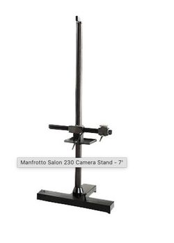 Manfrotto salon 230 camera stand 7’
