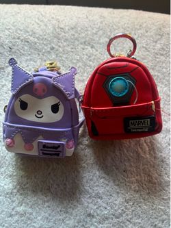 Loungefly mini backpack keychain