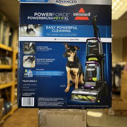 New BISSELL Powerforce Powerbrush Pet XL, Upright Carpet Cleaner and Shampooer, 3071