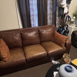 Leather Couch For Sale