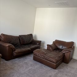 Couch chair and ottoman