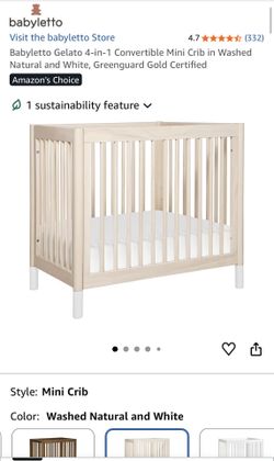 Babyletto Mini Crib - Great Condition