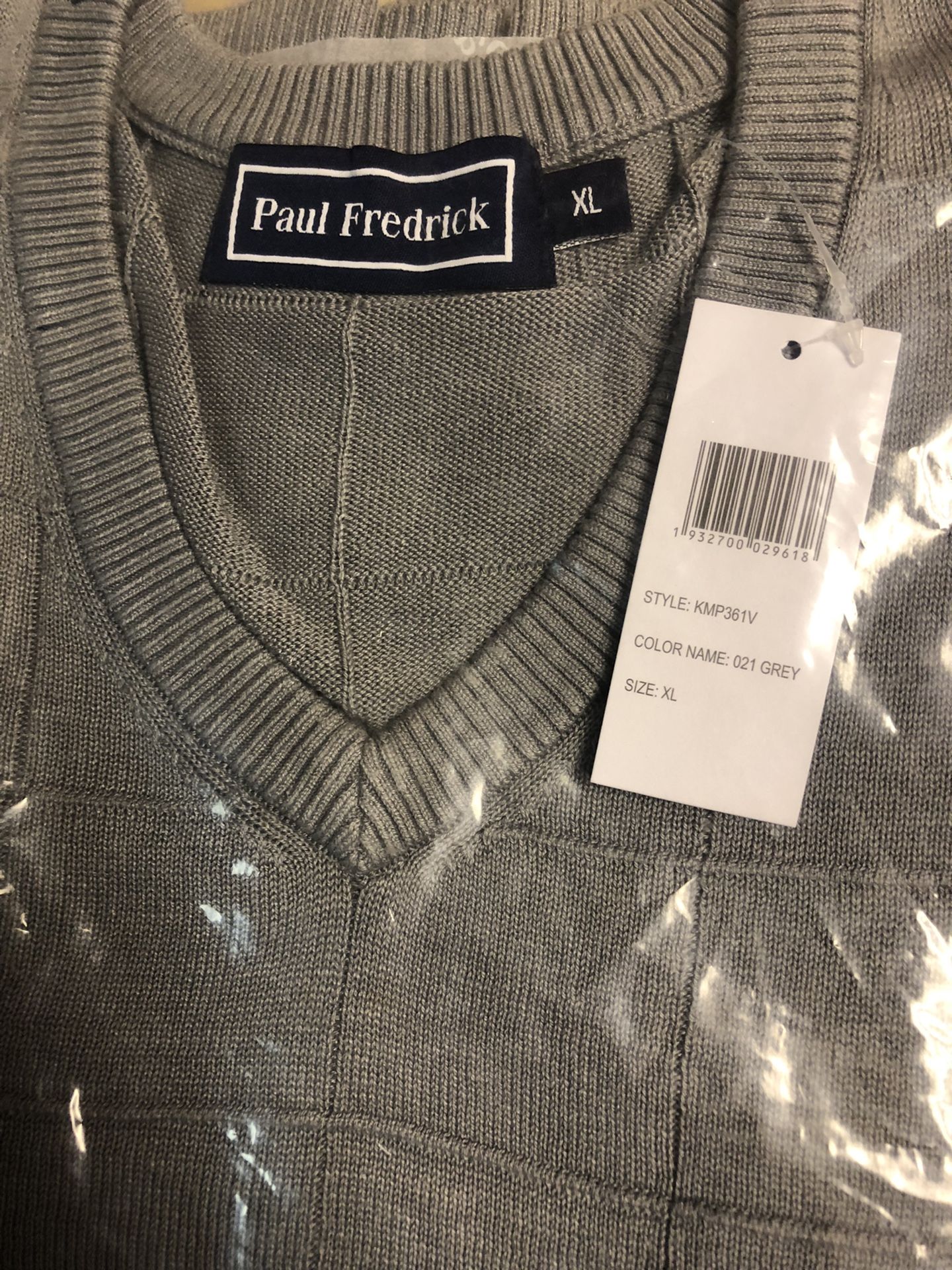 PAUL FREDRICK SPUN SILK SWEATER-VEST