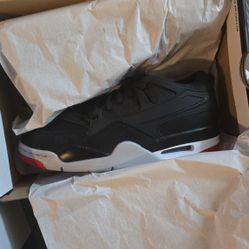 6Y/7.5 Women's Air Jordan 4 RM $110 All Black