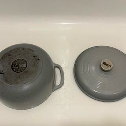 Lodge 6 Qt Enameled Cast Iron Covered Dutch Oven 