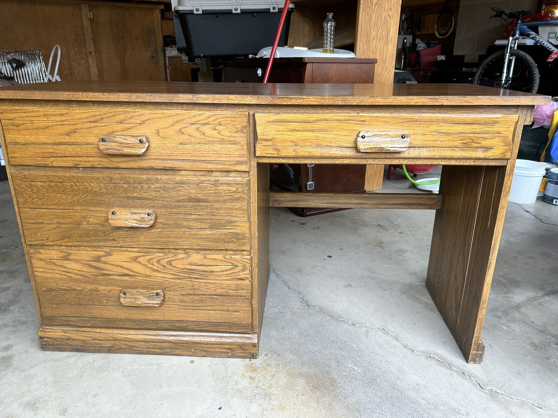 Beautiful Solid Oak Desk