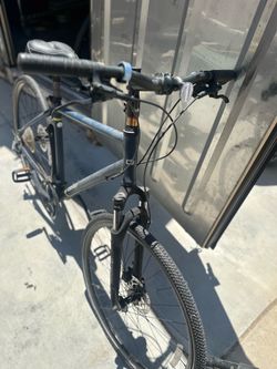 Bicycle  coop brand  large frame  Size rider 5’9 6’2 aluminum frame and parts  Light weight Disc brakes Like new  Moutain bike