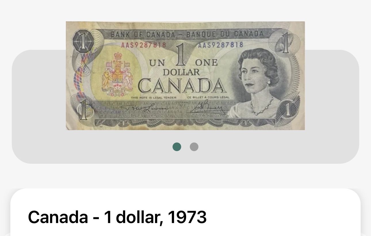 Canada - 1973  One Dollar