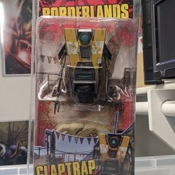 Borderlands Neca Claptrap Psycho Action Figures Sealed Mint New