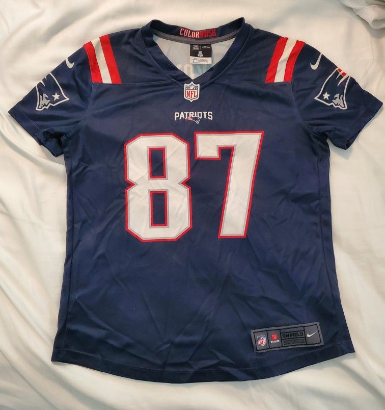 Patriots Rob Gronkowski #87 Woman's Small Jersey