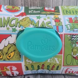 Grinch Pampers Wipes Cover 
