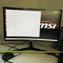 Samsung 24 inch Curved Computer Monitor
