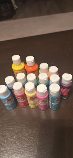 Acrylic Paint Liquid Like New 15 Bottles For $15