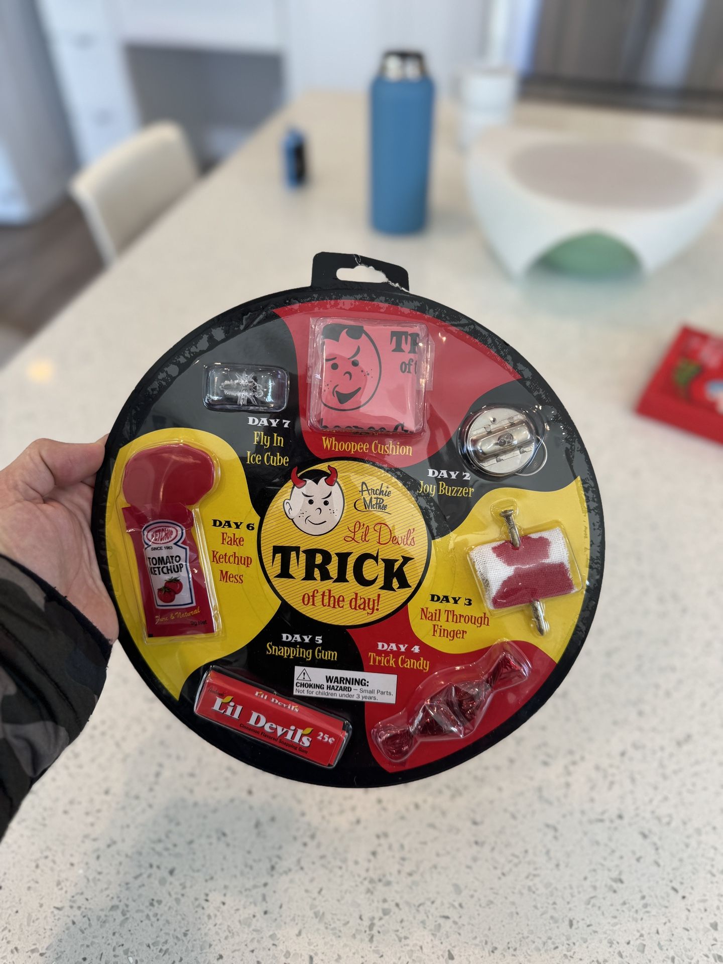 LI'L DEVIL'S TRICK OF THE DAY Gag Gift Set - Archie McPhee