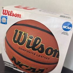Wilson leather basketball