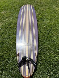9’6” Longboard Surfboard – Clark Foam – Island Influence + Bag