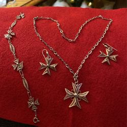 Silver  Set  Good  Condition   $ 35 