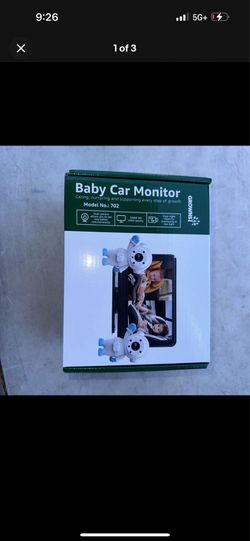 Baby Car Monitor Caring, nurturing and supporting every step of growth Model No.